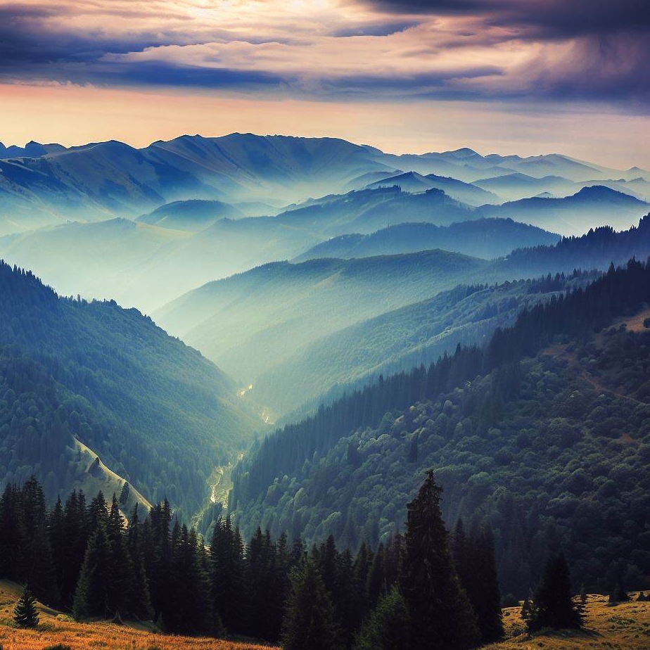 Góry Rumunia