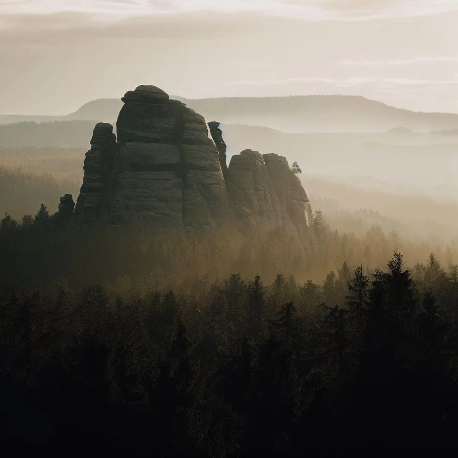 Góry Stołowe w Czechach - Przewodnik po unikalnym pasmie górskim